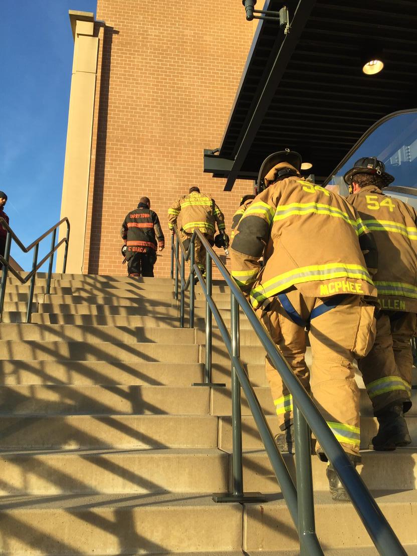 Going in to City Field for the first ever National Stair Climb in NY - thanks <a href="/kiddesafety/">Kidde Fire Safety</a> #nationalstairclimb