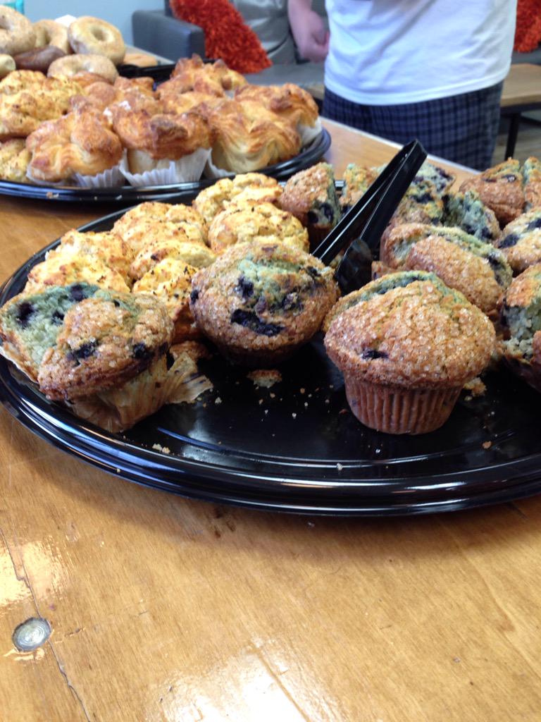 HackVT's tweet image. @augustfirst thank you kindly for the delicious pastry donation. So yummy! #HacktheClimate #hackvt2015 @HackVT