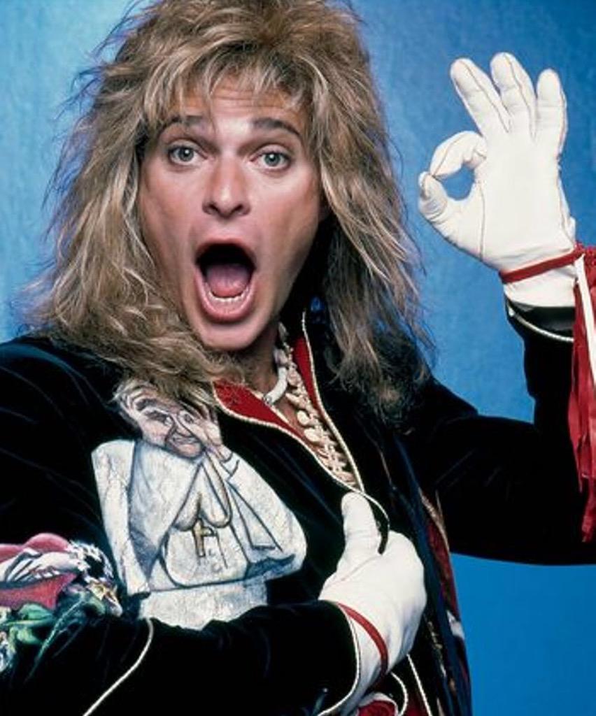 October 10th Happy 61st Birthday to vocalist David Lee Roth 