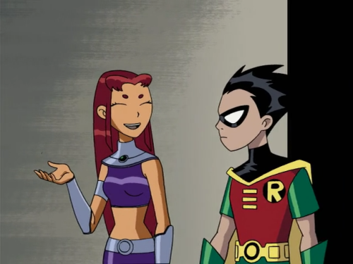 faveship's tweet photo. robin and starfire - teen titans http://t.co/6fevZxOR46