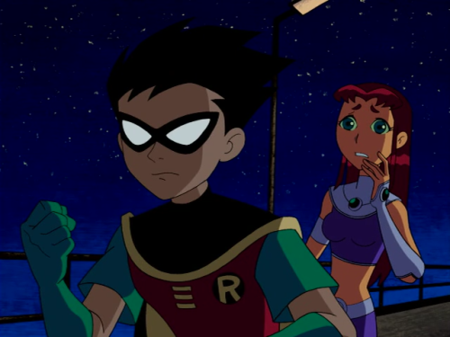 faveship's tweet photo. robin and starfire - teen titans http://t.co/6fevZxOR46