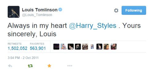 sugarcoatbaby's tweet photo. Louis is getting married to Harry obviously
like can you feel the love? cause i do
#LouisIsGettingMarried http://t.co/7tOFgOmCiG