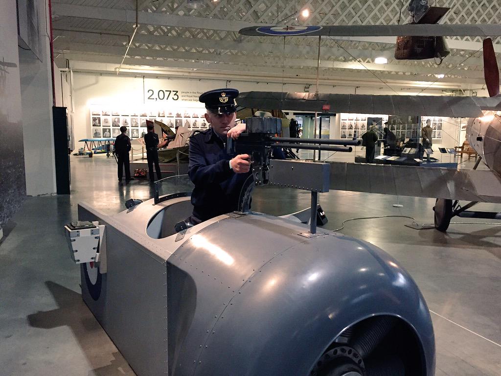 Meanwhile the SWO <a href="/oakey862/">Sona Oakey</a> is enjoying himself in the <a href="/RAFMUSEUM/">RAF Museum</a> #history #RAF #aircadets