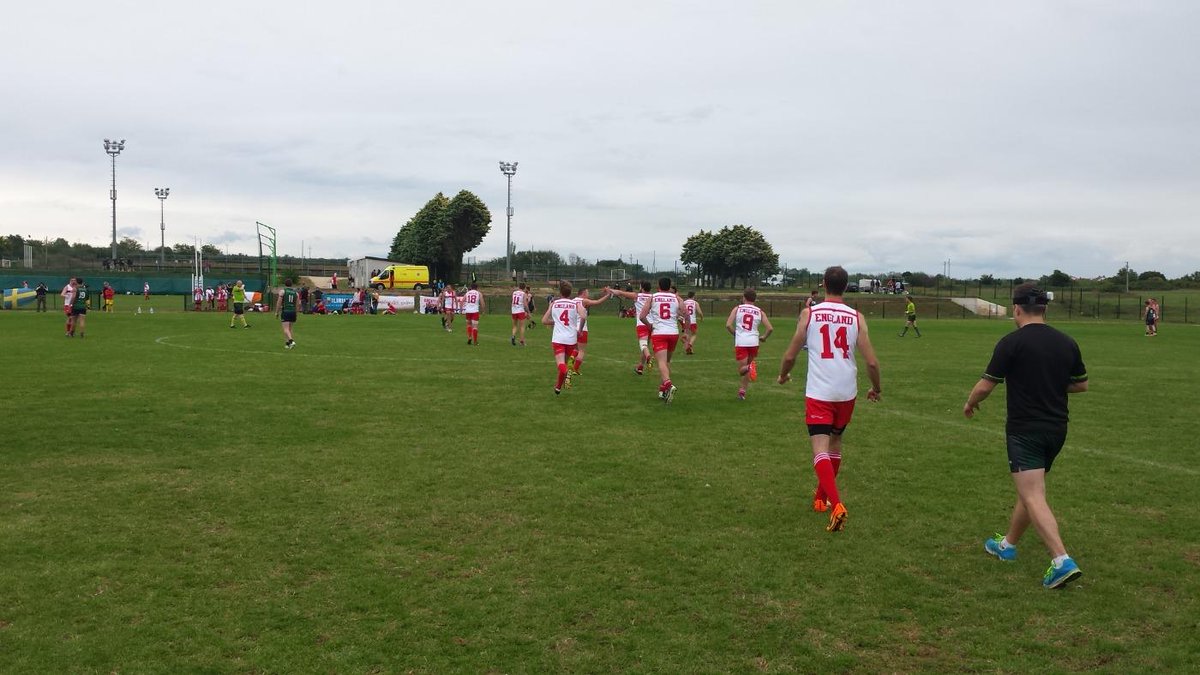 The final here we come! Warm down, refresh, refocus... one more effort! #EuroCup #AFLEurope