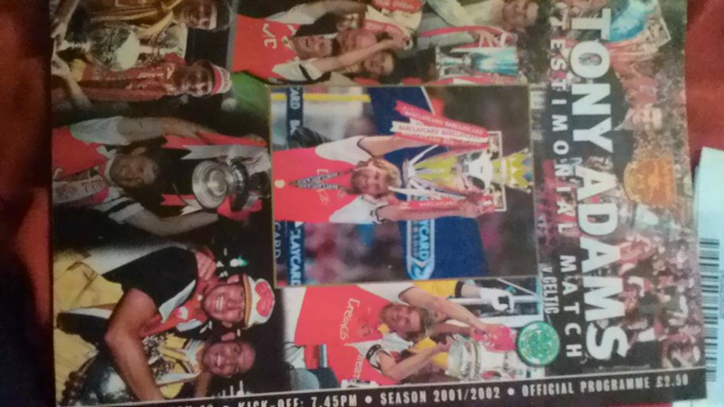 Happy birthday tony Adams, remember this fantastic night. 
