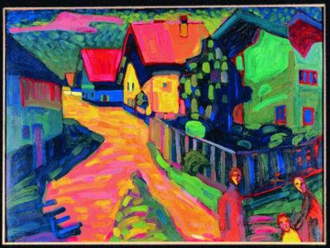 This is What Wassily Kandinsky Looked Like  in 1908 