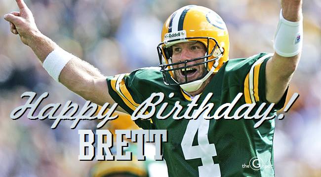 Happy birthday Brett 