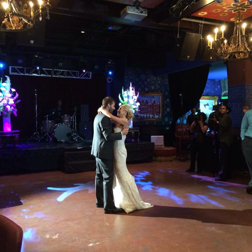 Our fearless leader got married last night!  Congratulations!!!