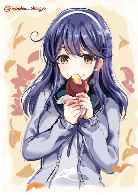 潮ちゃんペロペロ(^ω^) #艦これ版深夜の真剣お絵描き60分一本勝負
#艦これ版真剣お絵描き60分一本勝負_20151010 