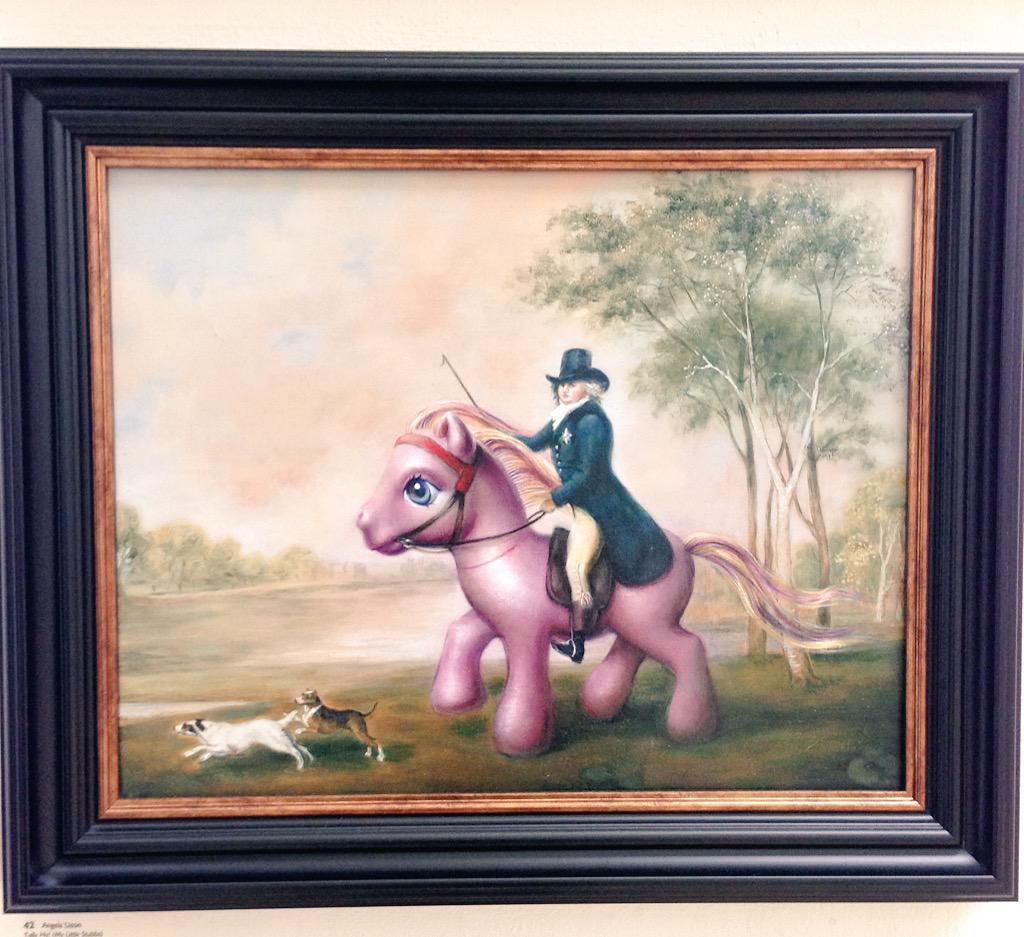 LStyleDistrict's tweet photo. Genius! 'My Little Stubbs' @RWABristol 163rd Annual Exhibition #bristol #art http://t.co/dXGbSpWSLQ