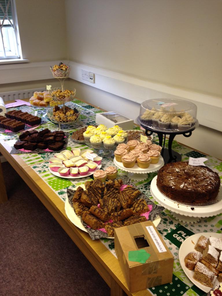 Thank you to everyone who supported us raising money for #macmillancoffeemorning  this morning