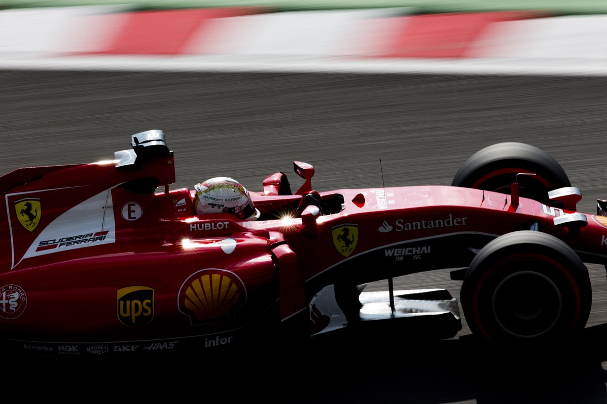 UPS's tweet photo. #SebastianVettel starts 4th for the #RussianGP after a strong #Quali session! #ForzaUPS #F1 http://t.co/eeE1BkFFkx http://t.co/UpyH1x7Vtl