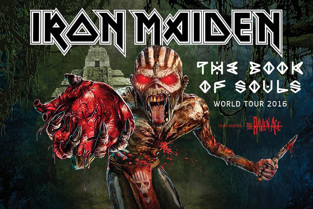 IronMaiden's tweet photo. Tickets for the US shows go on general sale today...  http://t.co/hC94NKYNjA http://t.co/zVgVJ7Qyn9