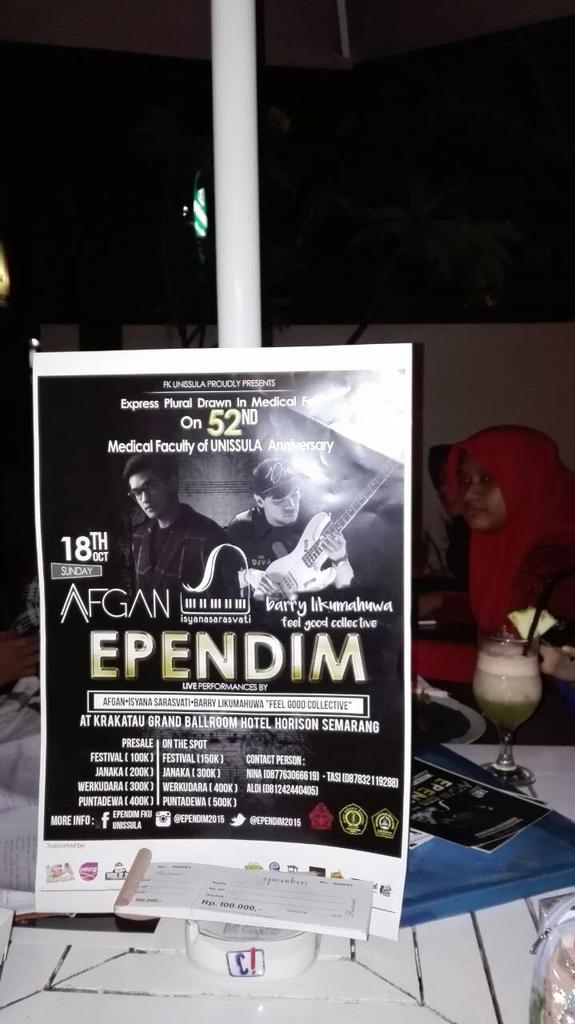 Hai Tweeps kita lagi di Pelangi #EPENDIM2015 :) <a href="/EventSemarang/">.</a> <a href="/event_mahasiswa/">IG: EVENTMAHASISWA</a>