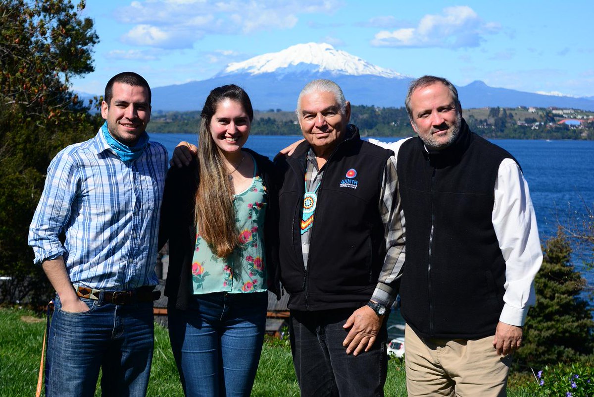 floriethielin's tweet photo. @RegeneraONG team with Ben Sherman President #WINTA @localXplorer together at #FITO2015 in Puerto Varas today http://t.co/8MvYWqrZCe