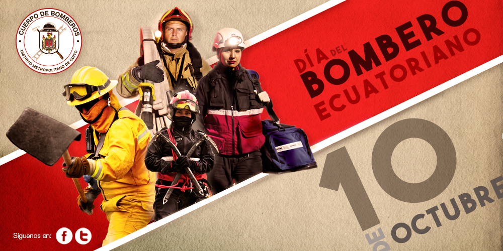 ¿Cuántos RT crees que merecen estos hombres y mujeres en su día? 

¡Feliz Día del Bombero Ecuatoriano!