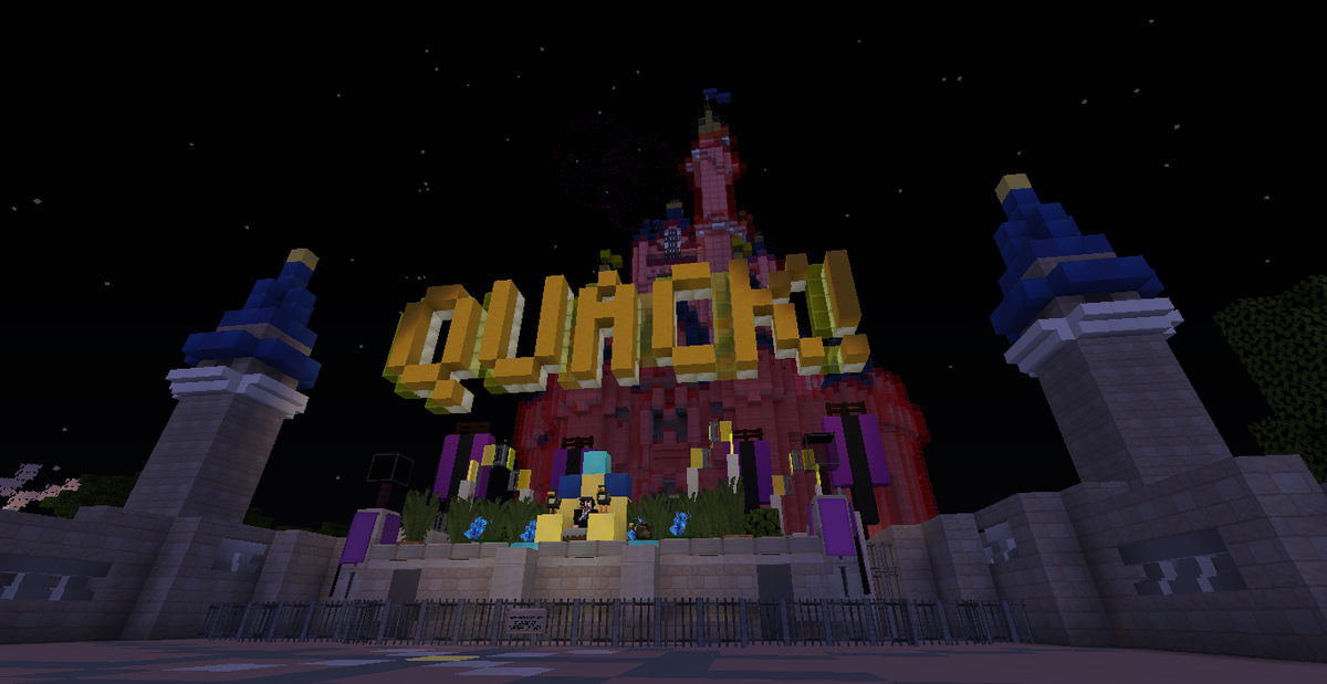 XtraFreckle's tweet image. First event of the day!!! Hallowishes with a "Quack"- A-Long!!! @MCMagicParks #MCMagicSide