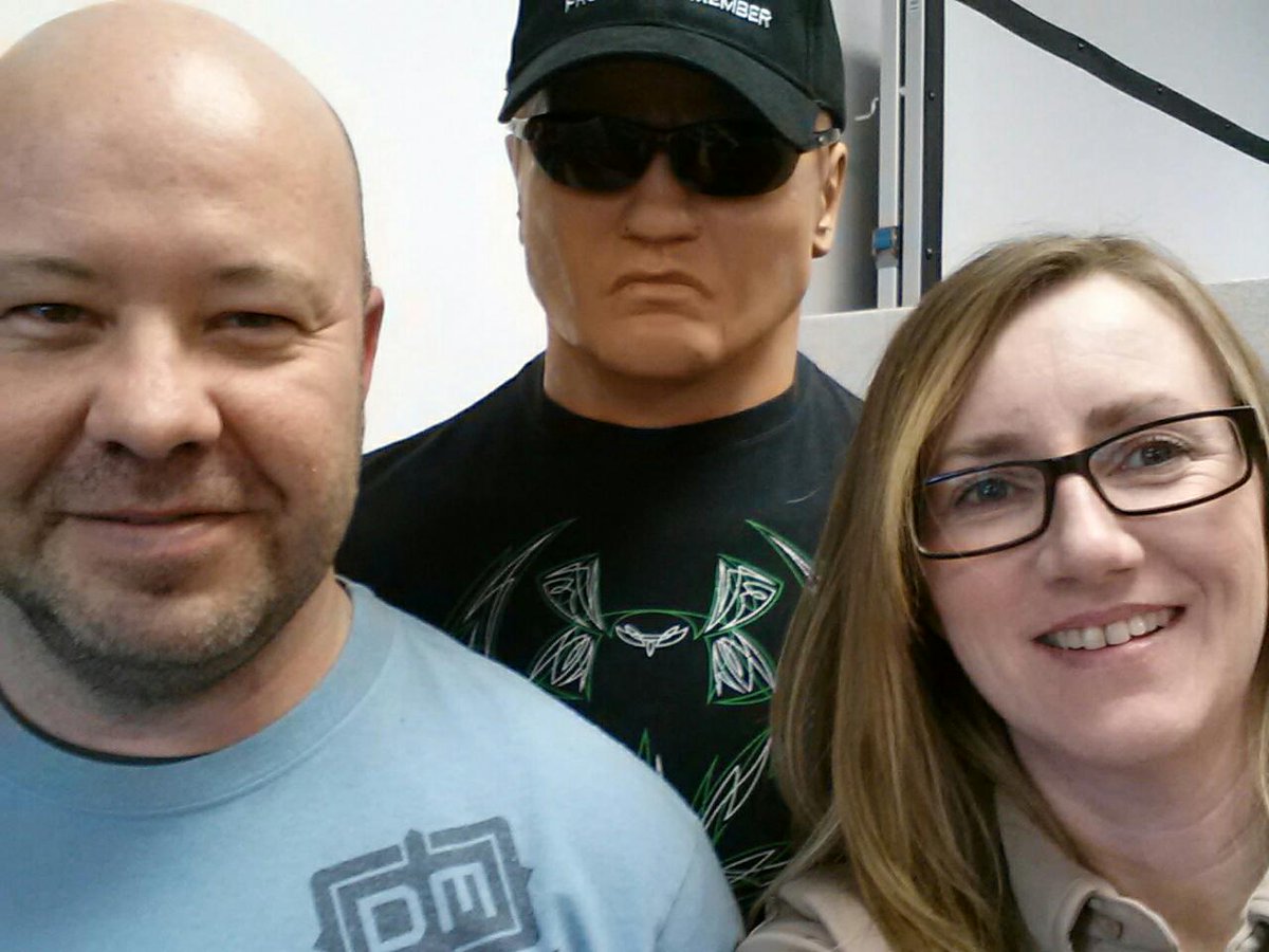 DefensiveMind's tweet image. Come on over and celebrate with us! 

#grandopening #celebration #selfieswithbob @defensivemindset @defensivemind