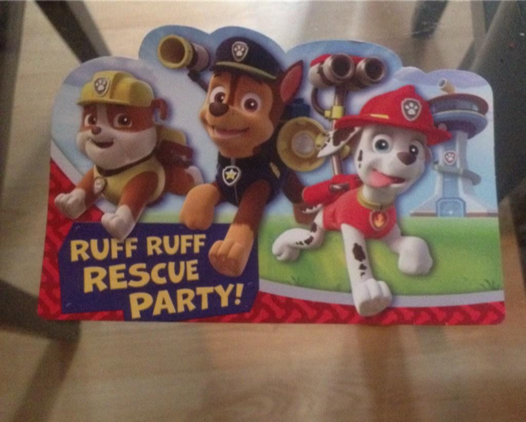 EHtheactor's tweet photo. #PAWPatrol invitations are out go get yours for all your party needs. ✌️#greatful to be apart. http://t.co/AOWygzqwg4