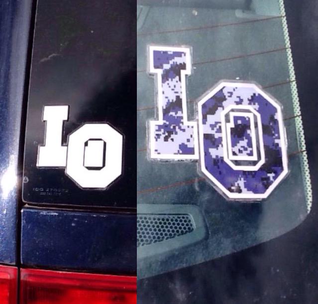 LOHSSpiritStore's tweet photo. Make a stand and show you're proud of Laker land! Come by the Laker spirit store to get your LO car stickers! http://t.co/6q7Bl1nzKW