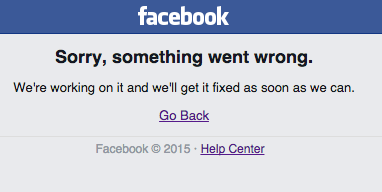 Yep #facebook is down. Mercury in Retrograde.  #oliviawilder http://t.co/fj4VXEEBVS<a href="/tag/facebook"class="tags">#facebook</a><a href="/tag/oliviawilder"class="tags"><span>#oliviawilder</span></a>