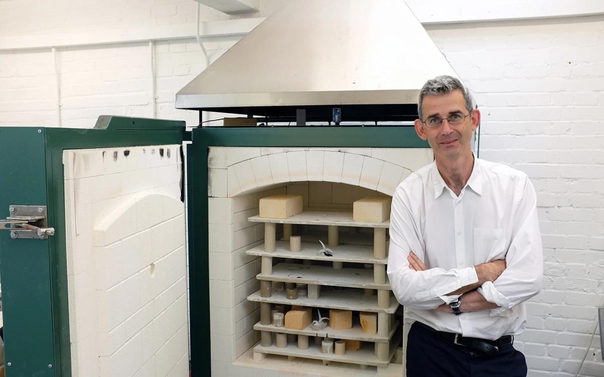 Inside Edmund de Waal's studio, as his white display takes over our Library and Print Room: bit.ly/1OX86Dz