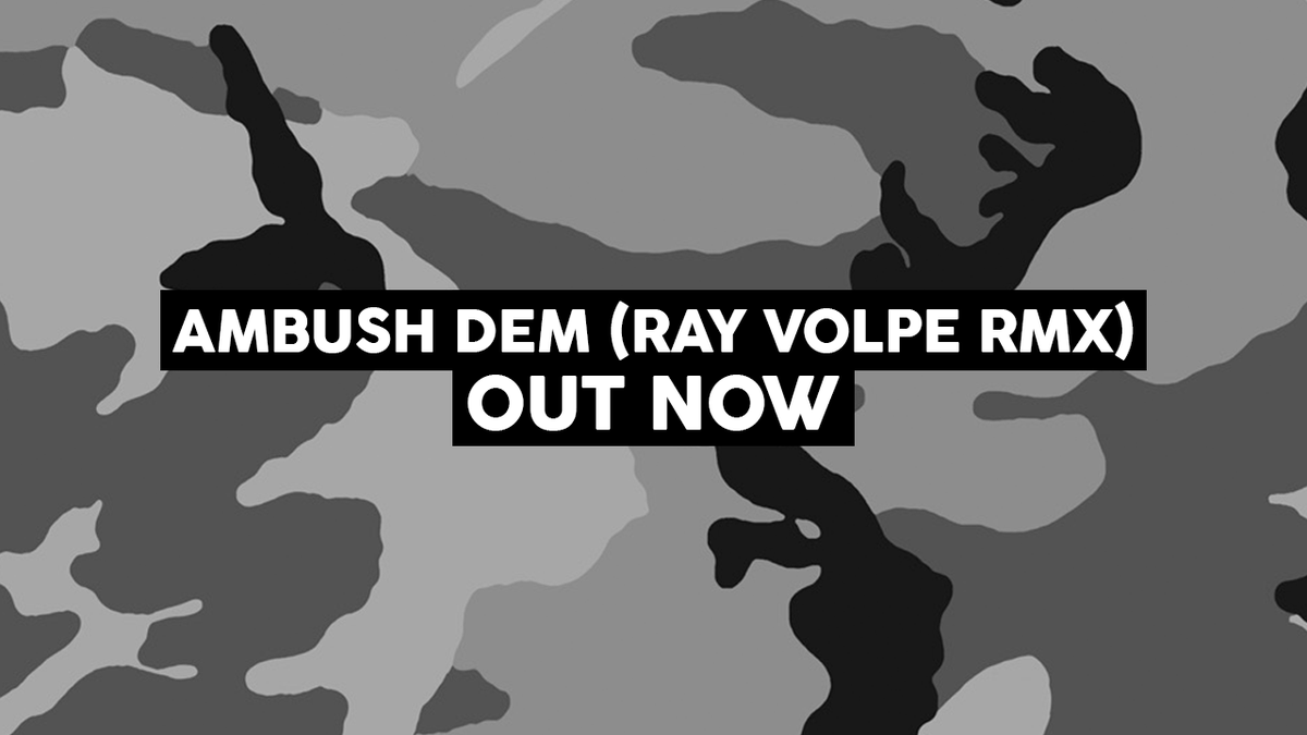 rayvolpe's tweet photo. . @IAMZEROBOT - AMBUSH DEM (RAY VOLPE REMIX)
http://t.co/ZTk9FUAkVO http://t.co/5zNdFmAUth