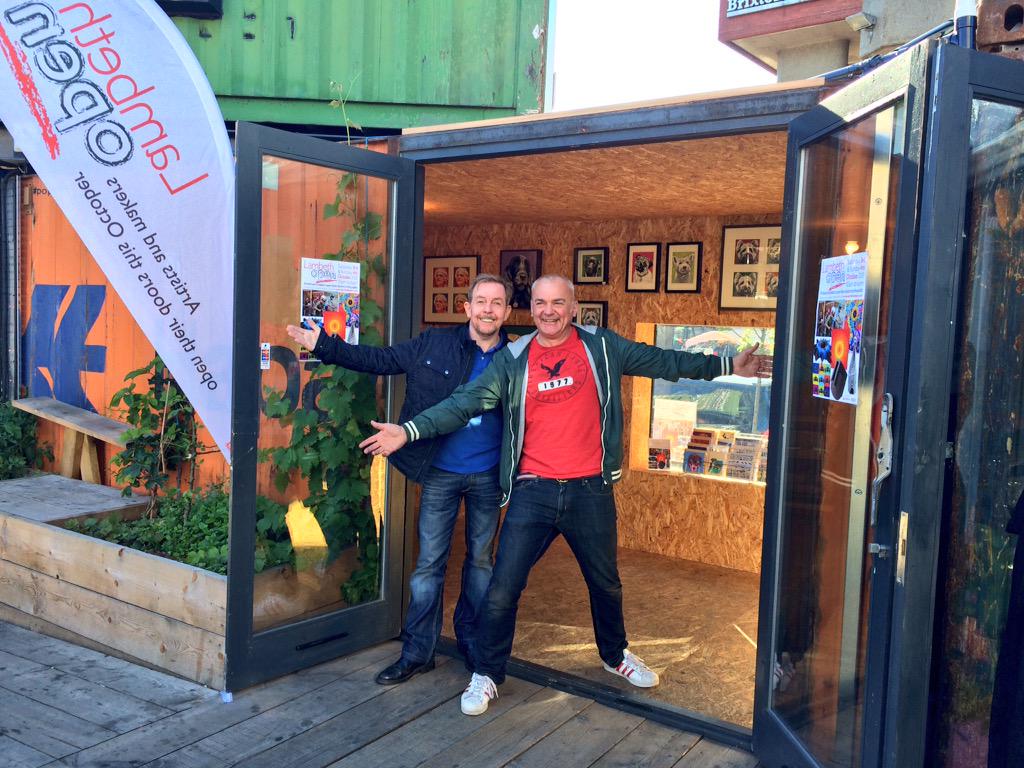 LambethOpen's tweet photo. Creative Central all set up @PopBrixton http://t.co/orWbcFMlc3 http://t.co/gUsocOUOoq