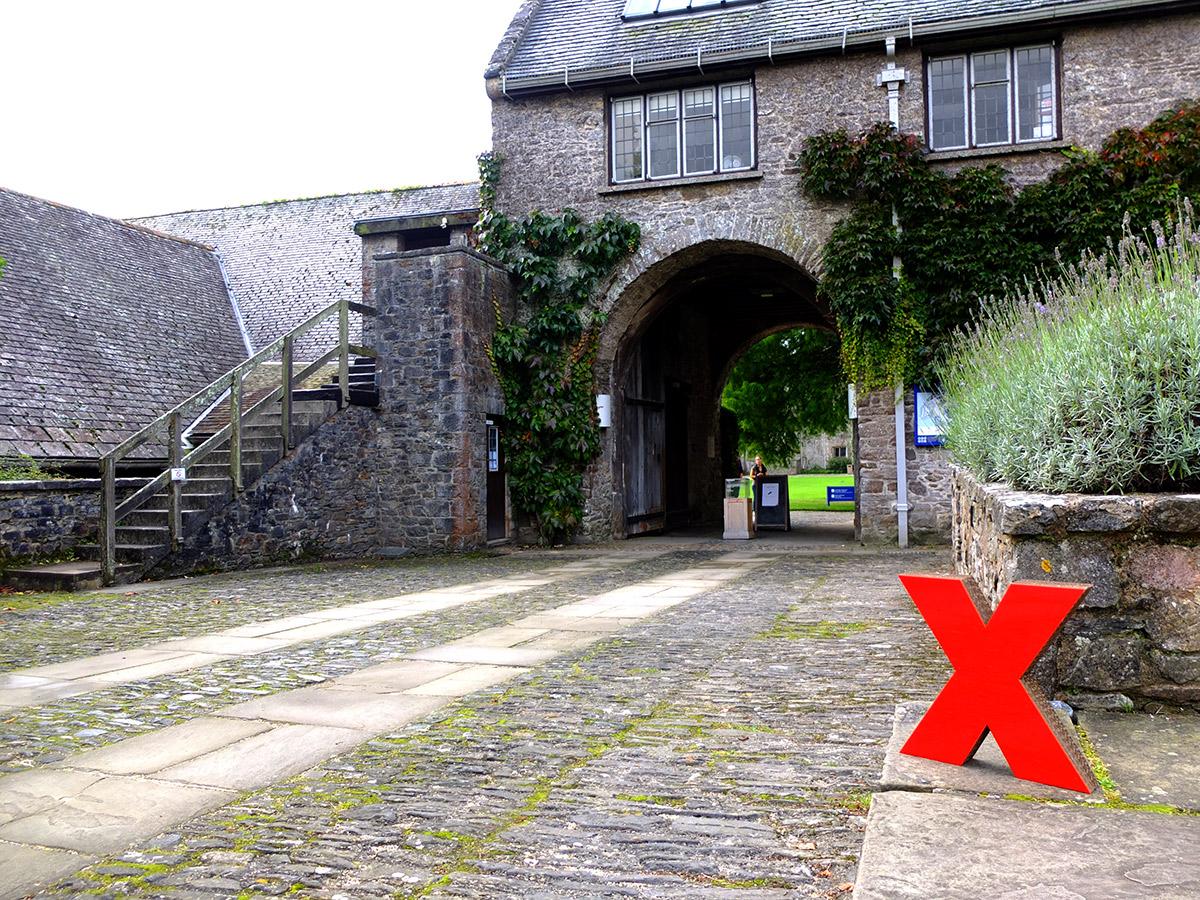 eyesdownweb's tweet photo. The X is on the move @TEDxTotnes @TEDx. Spotted at Dartington today in anticipation of #tedxtotnes  #TEDx http://t.co/xgsKH26TyR