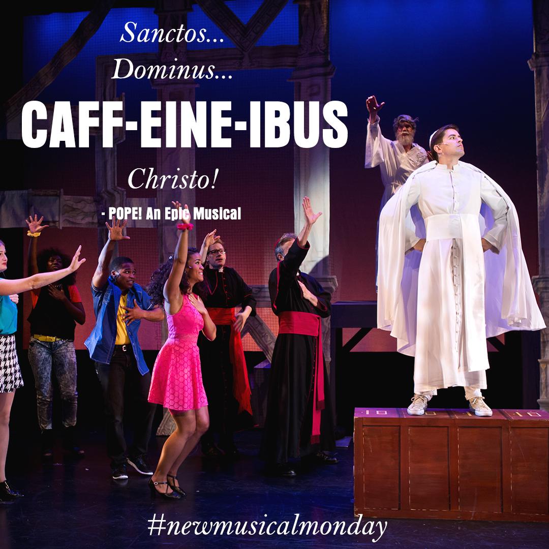 Who needs this prayer today? Couldn't resist dedicating #NewMusicalMonday to <a href="/PopeTheMusical/">Pope An Epic Musical</a> after last week's visit!