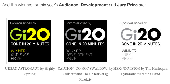 RemarkableProds's tweet photo. #Gi20 Audience, Development &amp; Jury Prize winners have been announced! Find out more at http://t.co/pxYGEnUfmh! http://t.co/2WPrDotlwi