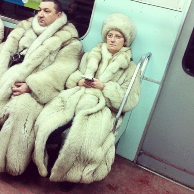 Не далёк тот день, когда бояре вновь спустятся в метро. И ты им будешь завидовать, ведь ты не поклонница greenpeace!