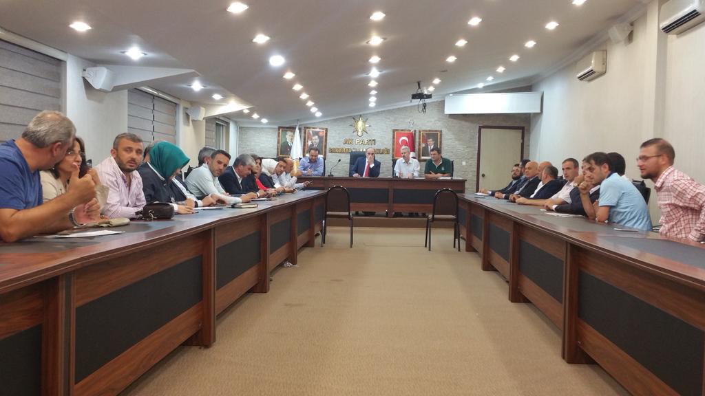 AKPartiSakarya's tweet photo. İl Yönetim Kurulu toplantısı yapıldı. http://t.co/khGv78RkUe