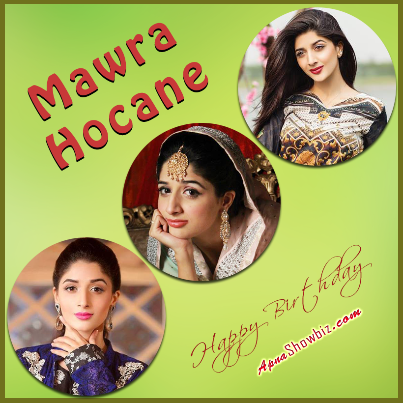 Team ApnaShowbiz wishes u a Very Happy Birthday Mawra Hocane . May you have many more.  