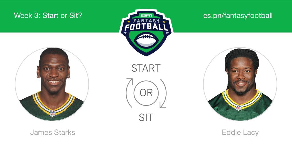rocknrylin's tweet photo. Who should I start this week? James Starks or Eddie Lacy! @ESPNFantasy #FantasyFootball http://t.co/2PjcNq3TU9