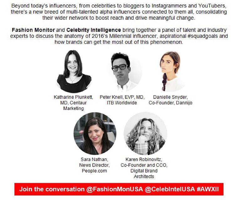En route to discuss the alpha influencer at Adweek. Tune in at 2pm for livestream here bit.ly/1FvufqE #AWII