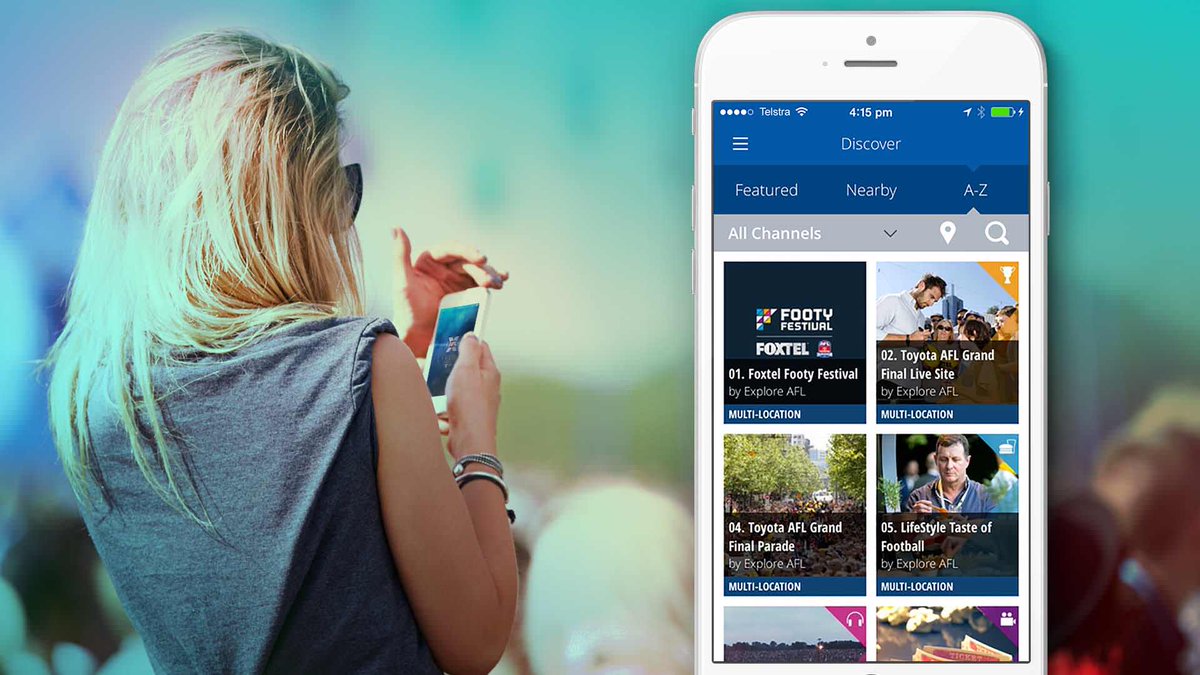 AFL launches new app for the AFL Grand Final in Melbourne today - using <a href="/phigital/">phigital</a> ...

 ow.ly/SL4Kx