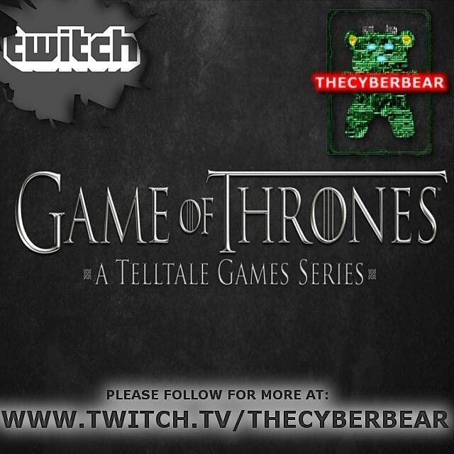 CYBERBEAR_VR's tweet photo. #gameofthrones #telltailgames live at http://t.co/EHGaf7zUHR #lannister #stark #tyrion #firefromice http://t.co/8XcjFHle74