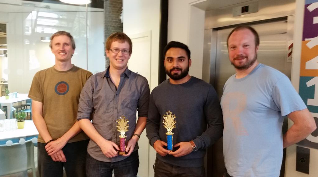 Majestic's tweet image. Our team won "Most Innovative Hack" at #modhack2015!