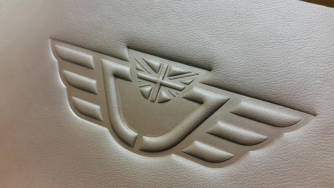 JEEngineering's tweet photo. New "Re-Imagined by JE" leather logo stamp sample just arrived. What do you think ?? http://t.co/NbhWljEUPT
