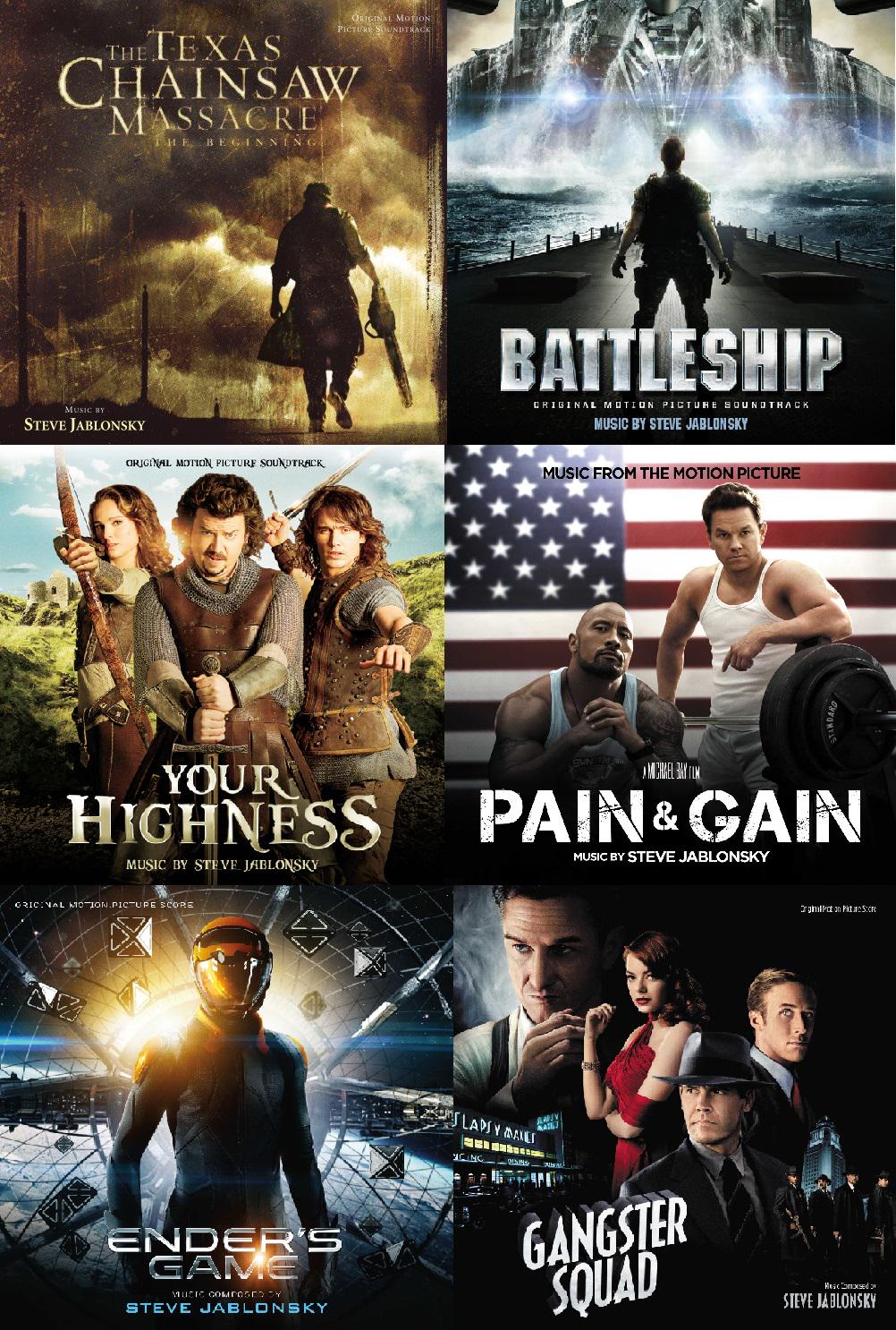 Happy Birthday Steve Jablonsky Playlist:  
