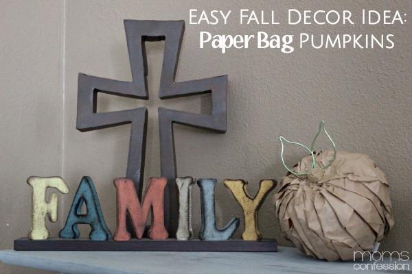 Paper Bag Pumpkins momsconfession.com/paper-bag-pump… #ActivitiesForKids #CraftIdeasForKids #EasyCraftIdeas #DoI