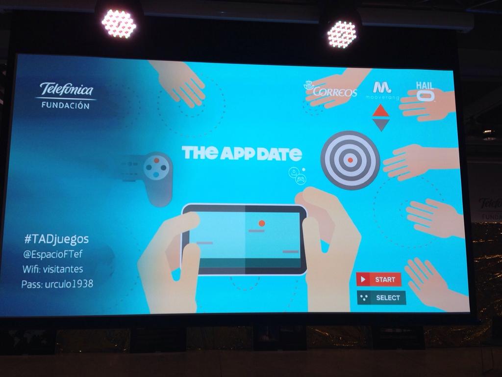 ContestoMatik's tweet photo. ¡Esto comienza ya! Hoy en el @EspacioFTef se habla de #TADjuegos #apps http://t.co/5K6yBG97XT