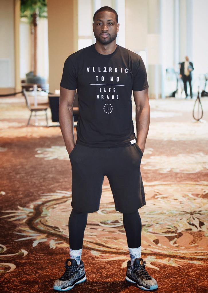 Negeen10's tweet photo. So the hashtag that Dwyane Wade began for Western is on a shirt now !!! #allergictono http://t.co/ooaQB3zwZq