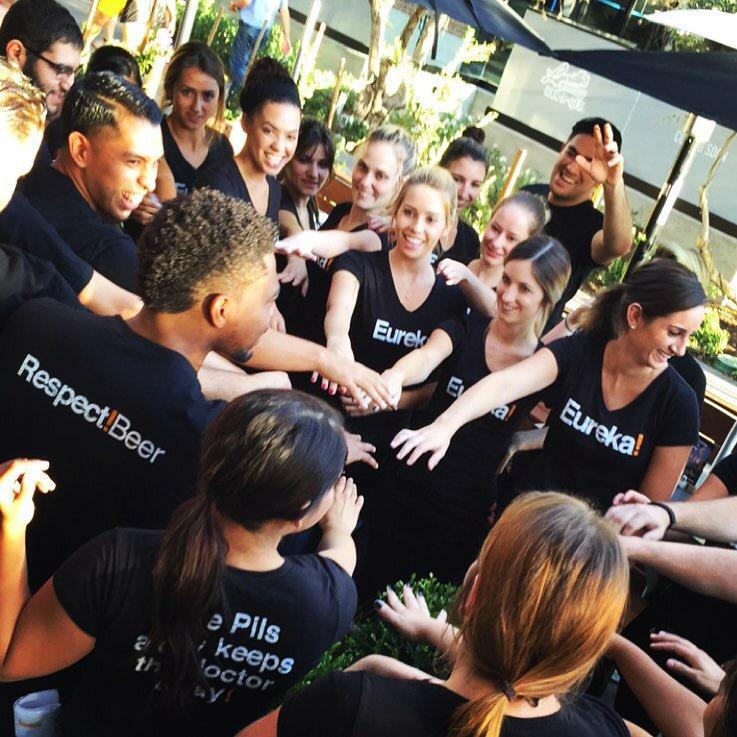 3, 2, 1.... It's go time! We are opening today <a href="/11/">Eleven</a> a.m. The excitement is real! #ItTakesTheVillage #eatdrinkamerican