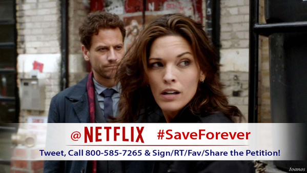 teresatackman's tweet photo. @netflix #saveforever pick up this show and keep it going "forever" #foreversecondchance http://t.co/h58dOmEWWf