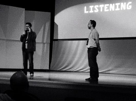 ListeningMovie's tweet photo. Director @khalilsullins at the #footcandlefilmfestival Q&amp;A for @ListeningMovie!
#hideyourthoughts #film #filmfestival http://t.co/U2L7pf6pYr