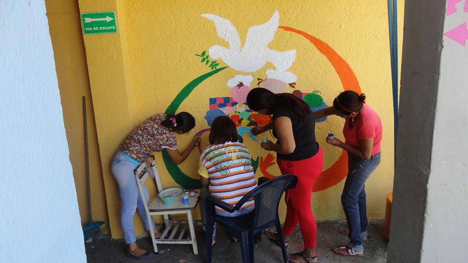 #junin muralazo por la paz <a href="/juninescolar/">SalaJunínZET</a> <a href="/uelamonta/">UE LA MONTA</a>