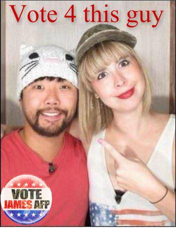 Violetmoon6's tweet photo. If I put my avi back, will you follow me back again?@AsianJamesBB17 ck your #James4afp I worked hard. now i sound des http://t.co/x6FRaSoxcJ