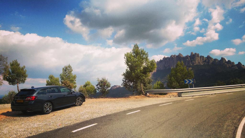 Automening's tweet image. Vandaag rijden we de nieuwe Subaru Levorg in Barcelona. Binnenkort meer!